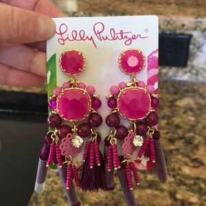 Brand new Lilly Pulitzer tassel earrings